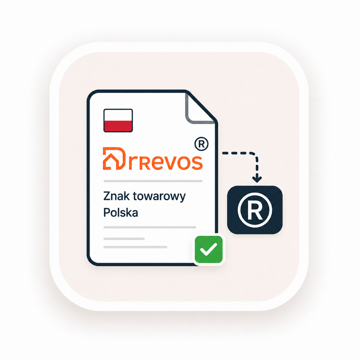 Зарегистрированный товарный знак DREVOS