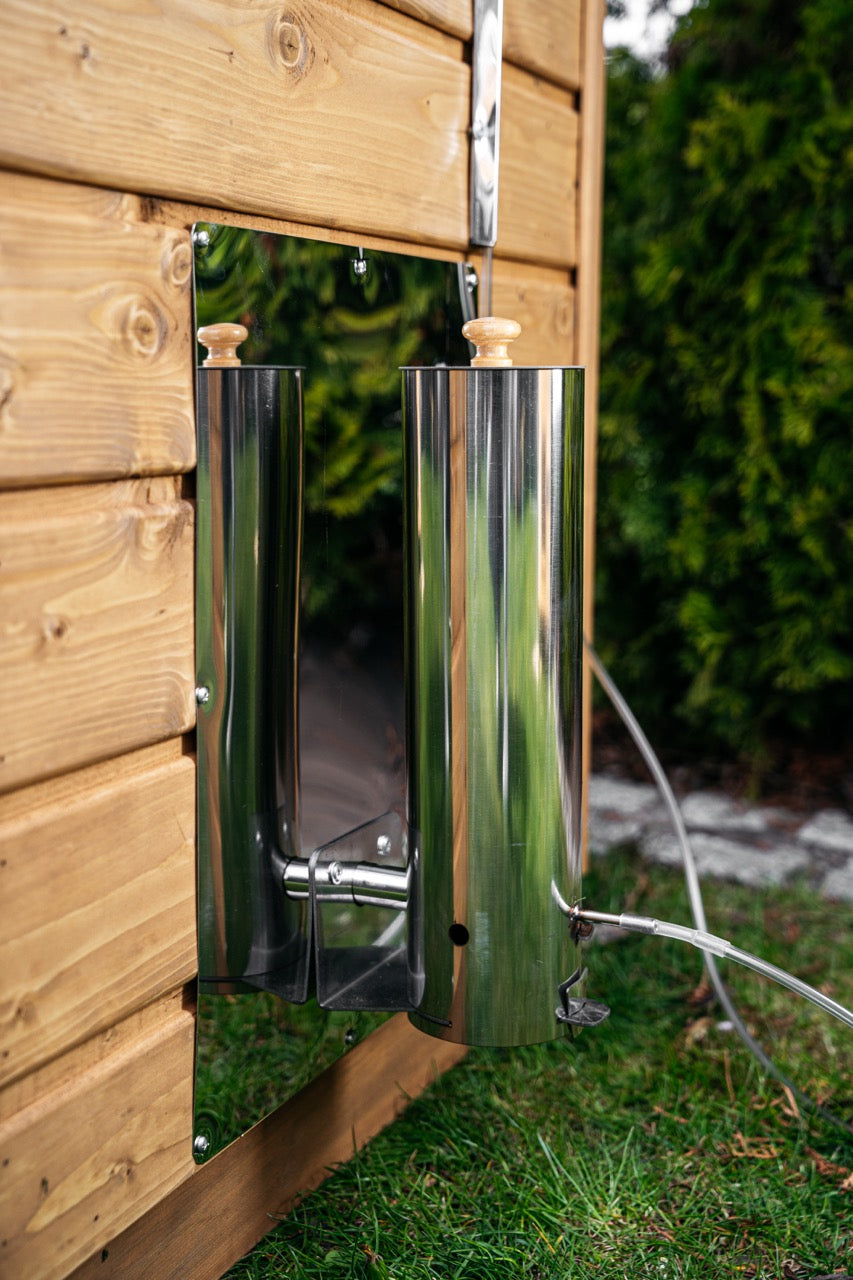 Дымогенератор на щепе Drevos Big из нержавейки