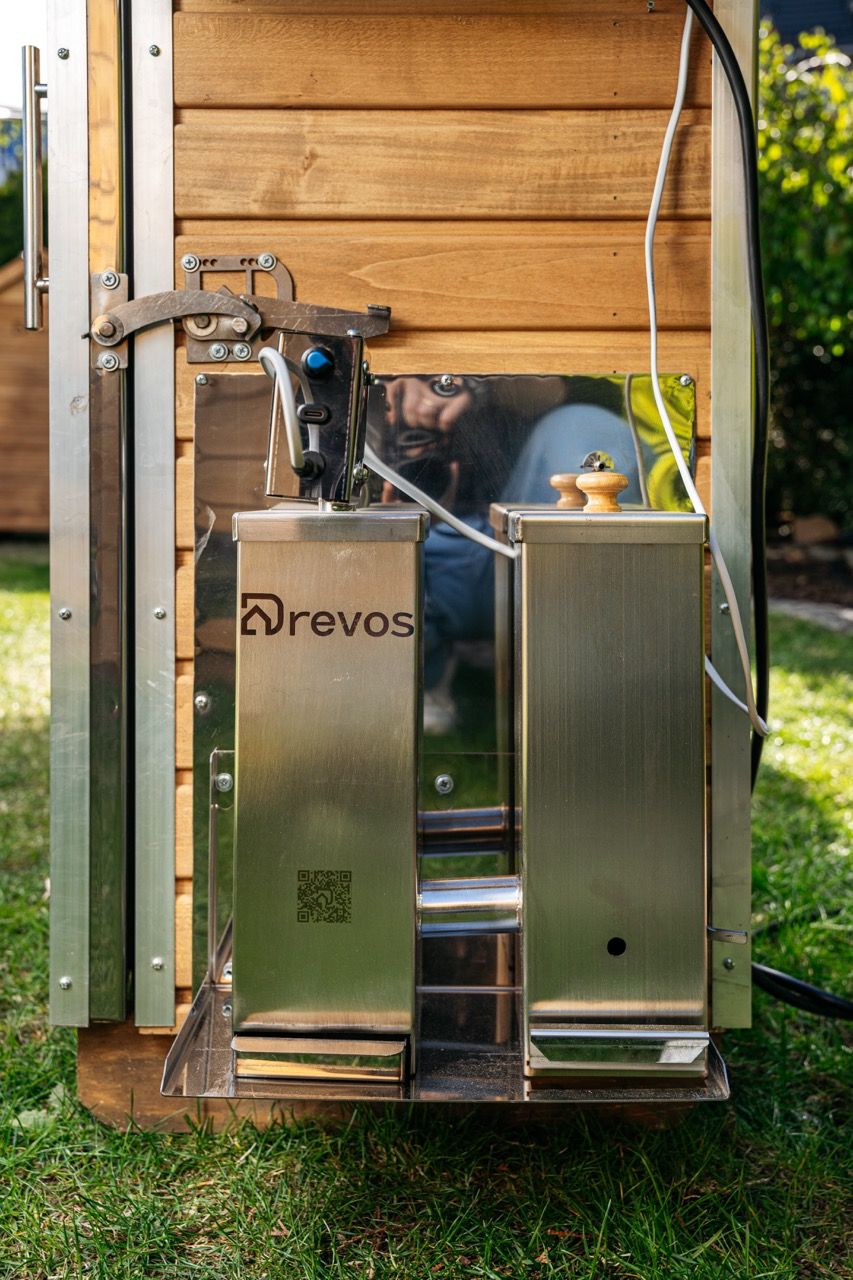 Дымогенератор Квадрат Drevos Big PRO с конденсатосборником и охладителем