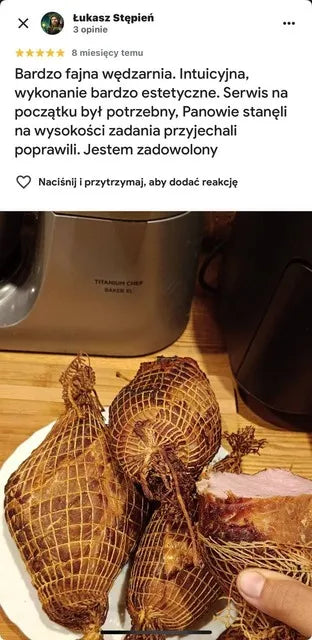 Отзыв клиента DREVOS в Google: Łukasz Stępień, оценка 5 из 5 — скриншот