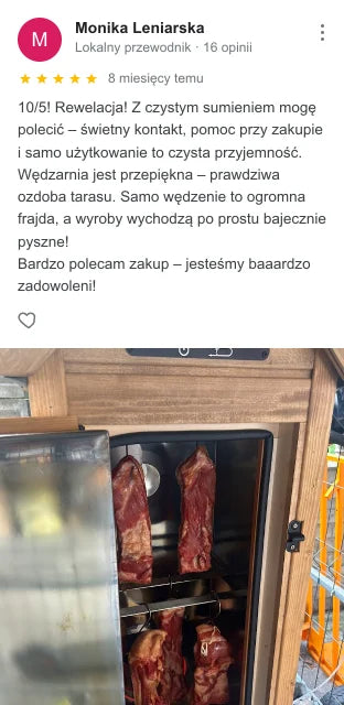 Отзыв клиента DREVOS в Google: Monika Leniarska, оценка 5 из 5 — скриншот