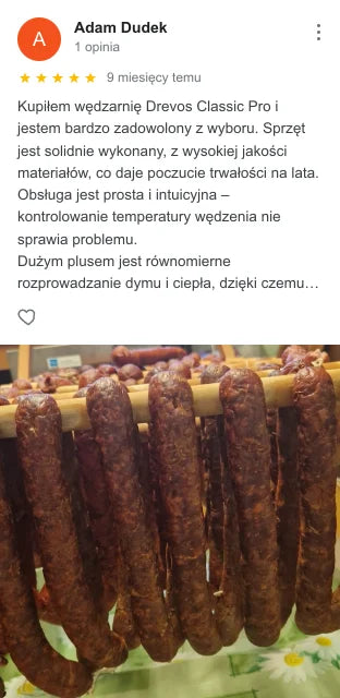 Отзыв клиента DREVOS в Google: Adam Dudek, оценка 5 из 5 — скриншот