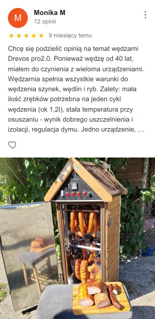 Отзыв клиента DREVOS в Google: Monika M, оценка 5 из 5 — скриншот