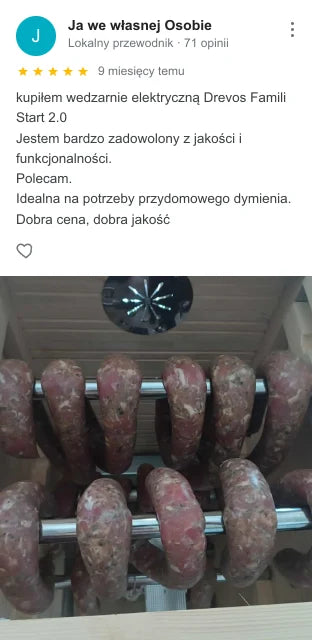 Отзыв клиента DREVOS в Google: Ja we własnej Osobie, оценка 5 из 5 — скриншот
