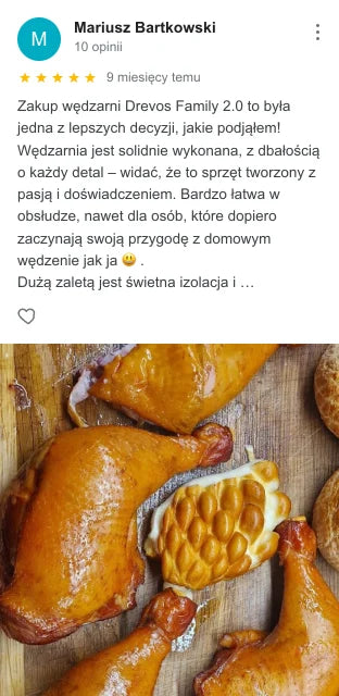 Отзыв клиента DREVOS в Google: Mariusz Bartkowski, оценка 5 из 5 — скриншот