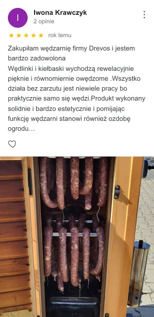 Отзыв клиента DREVOS в Google: Iwona Krawczyk, оценка 5 из 5 — скриншот
