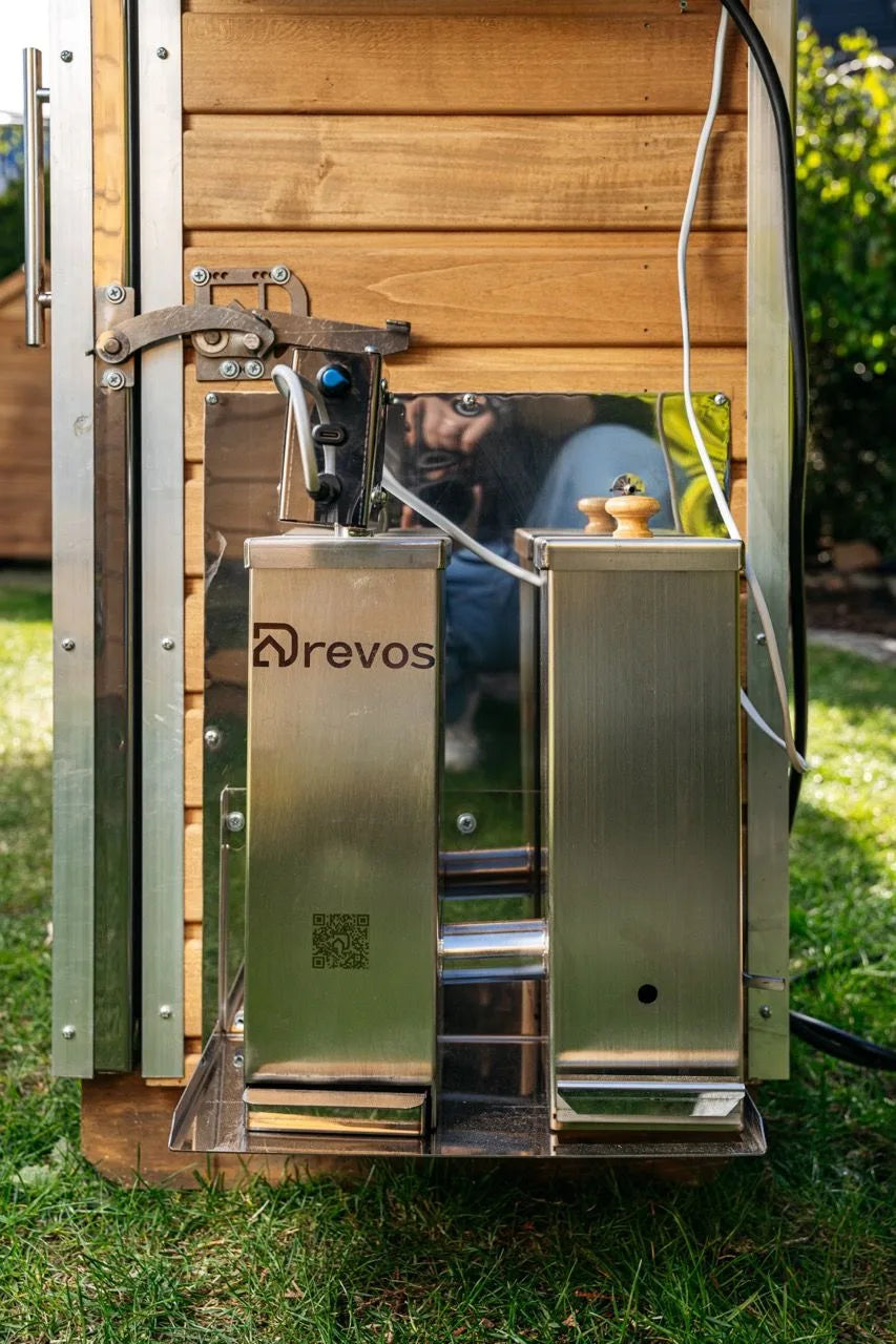 Generator dymu Square DREVOS Big PRO z kolektorem kondensatu i chłodnicą